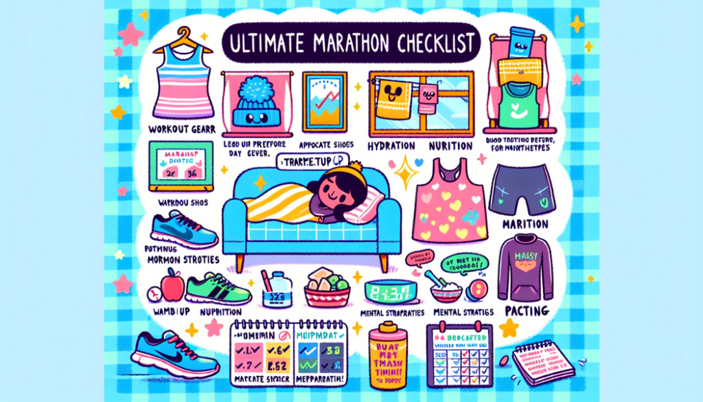 Die ultimative Marathon-Checkliste: Was man vor dem großen Tag wissen muss